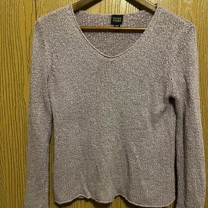 Amazing Lilac Eileen Fisher knit Sweater